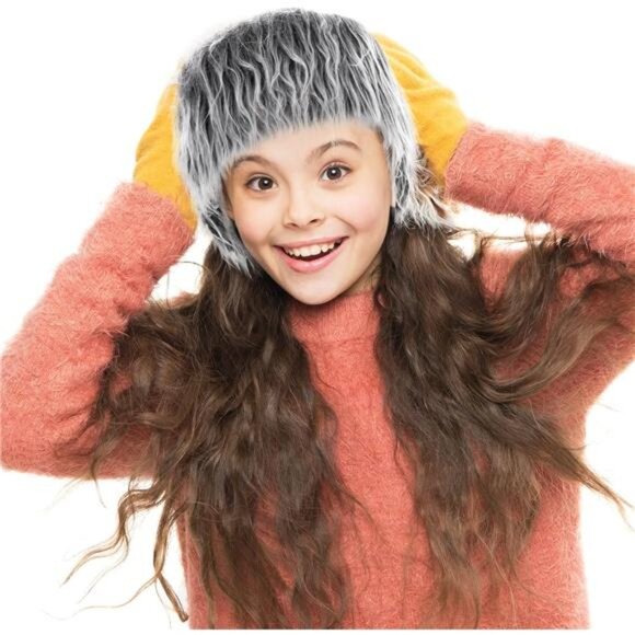 Faux Fur Fabric Christmas Fluffy Fuzzy Craft Fake Fur Cuts Shaggy Synthetic - Picture 6 of 7